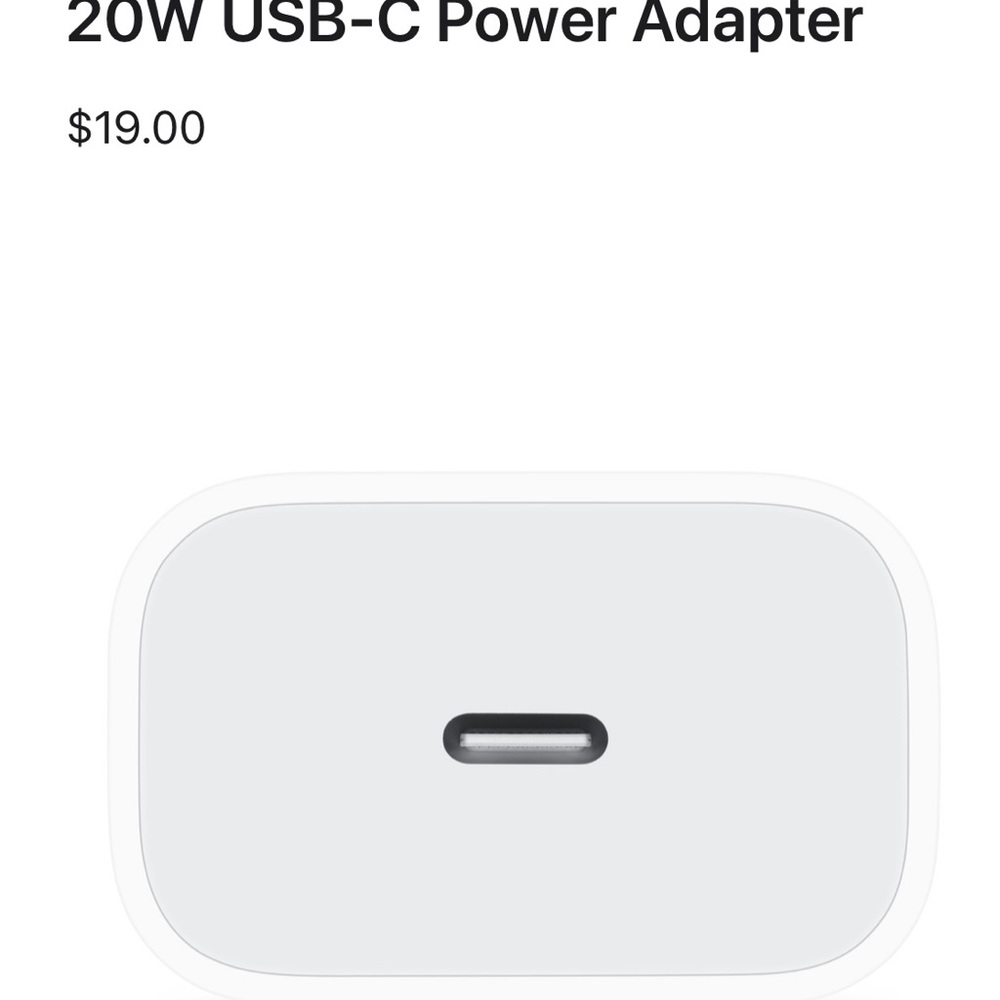 Apple USB-C Power Adaptor - Picture 2 of 3